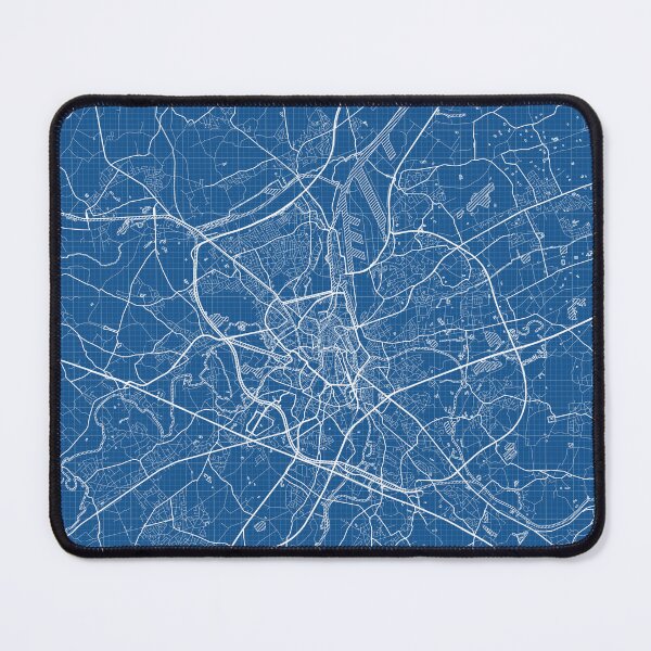 Item preview, Ghent City Map of Belgium - Blueprint designed and sold by deMAP.