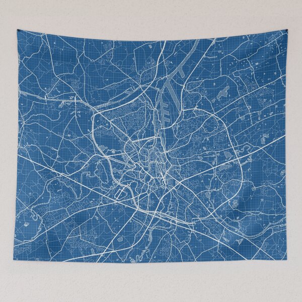 Item preview, Ghent City Map of Belgium - Blueprint designed and sold by deMAP.