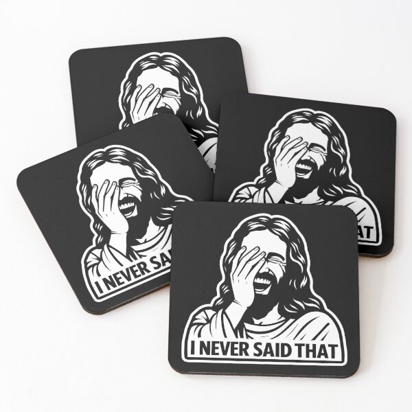 Item preview, Jesus Never Said That designed and sold by plushism.