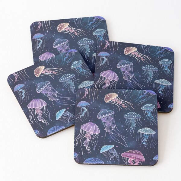 Item preview, beautiful jellifish colourful drawing designed and sold by NivyasArtistry.