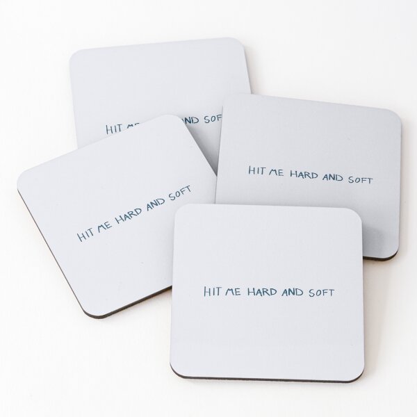 Item preview, Billie's Handwriting 'HIT ME HARD AND SOFT' designed and sold by moonna designs.