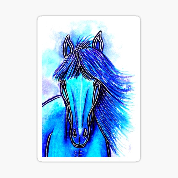 Item preview, Watercolor Horse designed and sold by Linda Callaghan.
