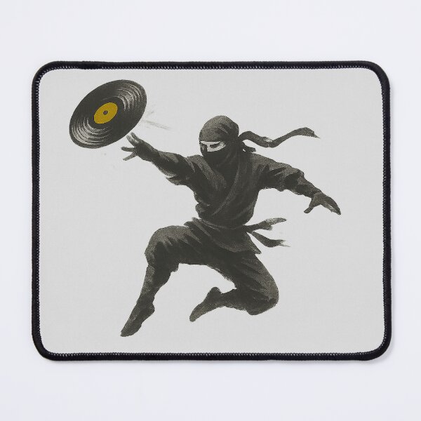 Item preview, Ninja Assassin Throws Vinyl Record Like Shuriken designed and sold by Analog-attire.