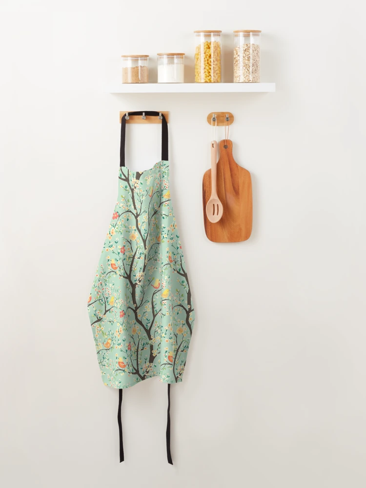Thumbnail 4 of 6, Apron, Spring Pattern - Seasonal Springtime designed and sold by bapupa.