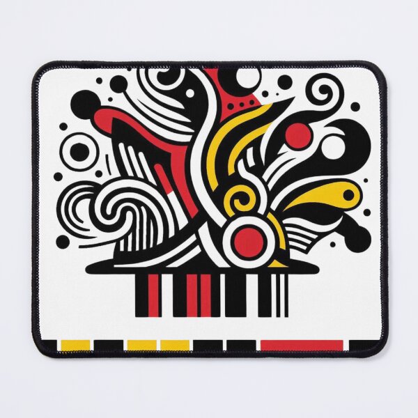 Item preview, Geometric Faces in Motion – Fernand Léger Inspired Abstract Art designed and sold by TwoDotsStudio.