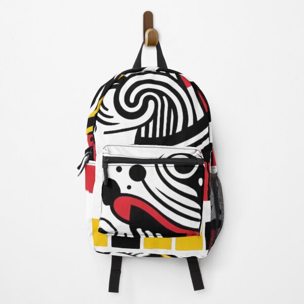 Item preview, Geometric Faces in Motion – Fernand Léger Inspired Abstract Art designed and sold by TwoDotsStudio.