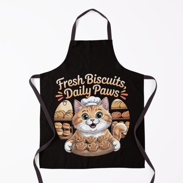 Item preview, Fresh Biscuits Daily Paws – Kitty Biscuits Bakery designed and sold by Slavicsoul.