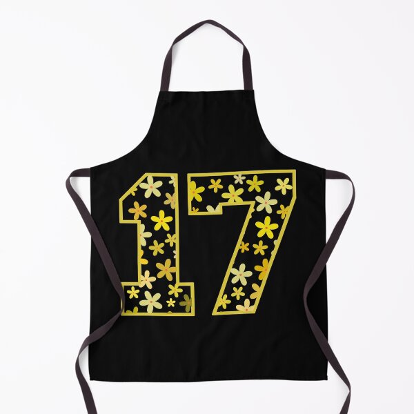 Item preview, Varsity Number Floral 17 designed and sold by rogue-design.