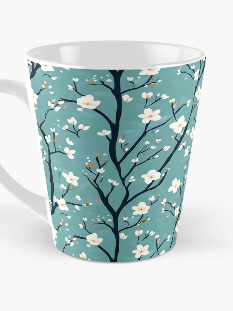 Thumbnail 3 of 4, Coffee Mug, Spring Pattern - Beautiful Spring Floral designed and sold by bapupa.