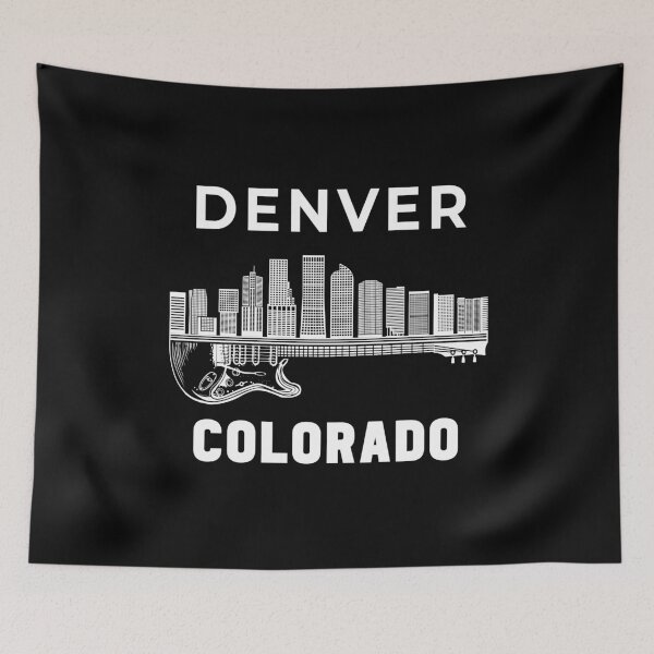 Item preview, Denver City Skyline Music Colorado Souvenir Denver designed and sold by DSWShirts.