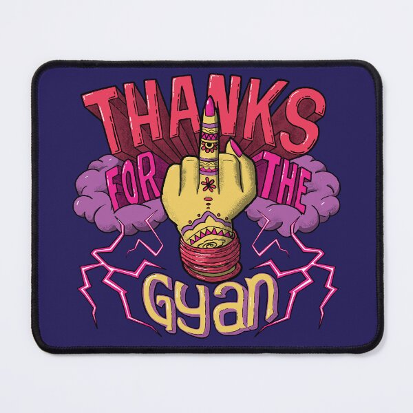 Item preview, Thanks for the Gyan – Funny Desi Typography designed and sold by StayAnokh.