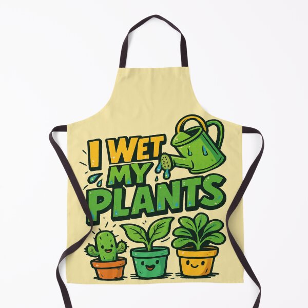 Item preview, I Wet My Plants – Funny Cactus & Houseplant Lover Gardening Gift designed and sold by Rajasekar.