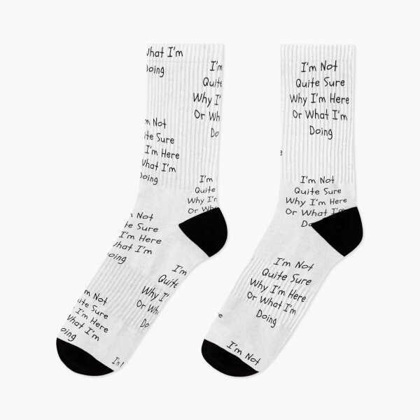 Item preview, I’m Not Quite Sure designed and sold by Echo Aesthetics.