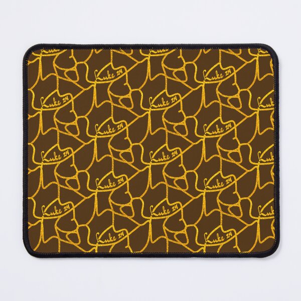 Item preview, luke 24 abstract geometric line art of king jesus face using continuous freehand line pattern- ascension day golden yellow art designed and sold by ZechJohnRB.