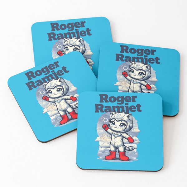 Item preview, Roger Ramjet - Cat Astronaut in Space Suit designed and sold by ArtisticDesignsbyLinda.