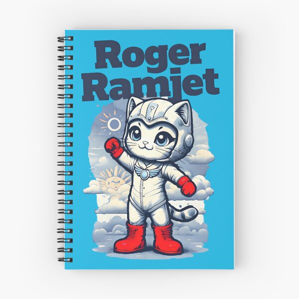 Item preview, Roger Ramjet - Cat Astronaut in Space Suit designed and sold by ArtisticDesignsbyLinda.