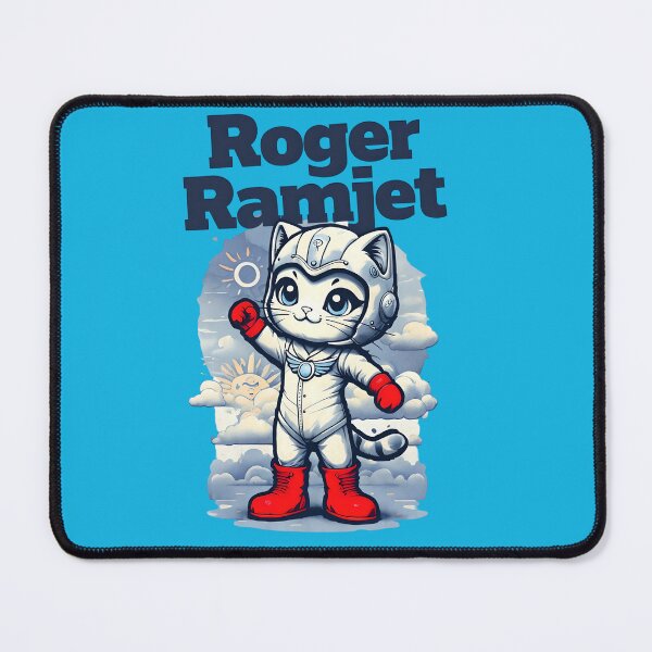 Item preview, Roger Ramjet - Cat Astronaut in Space Suit designed and sold by ArtisticDesignsbyLinda.