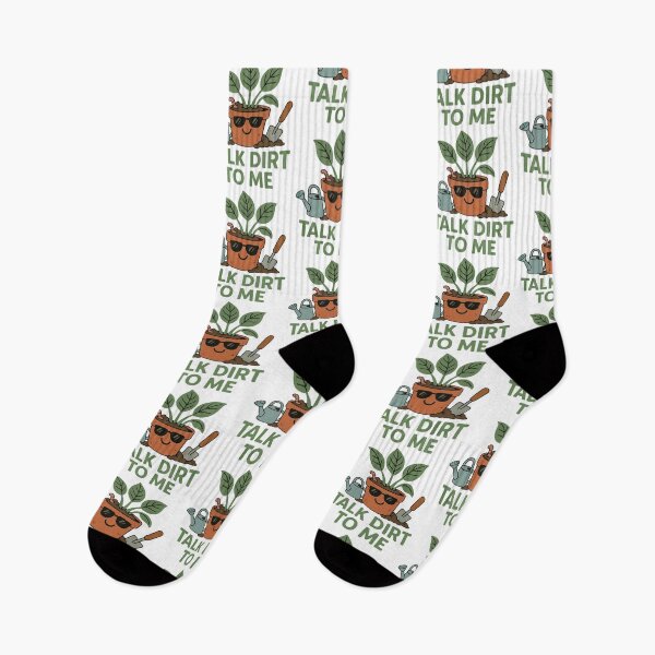 Item preview, Talk Dirt to Me – A Punny Design for the Ultimate Plant Lover designed and sold by Rajasekar.
