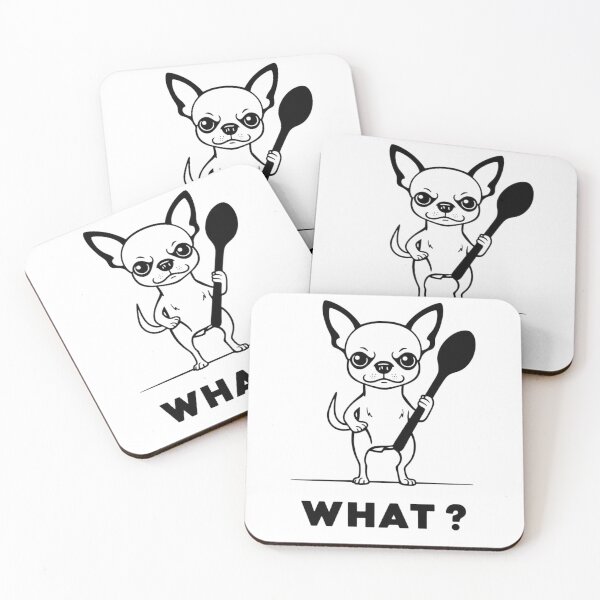 Item preview, Chihuahua Spoon Surprise  Funny Dog Art designed and sold by Iuqiune.