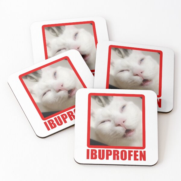 Item preview, Ibuprofen cat meme designed and sold by Pintwich.