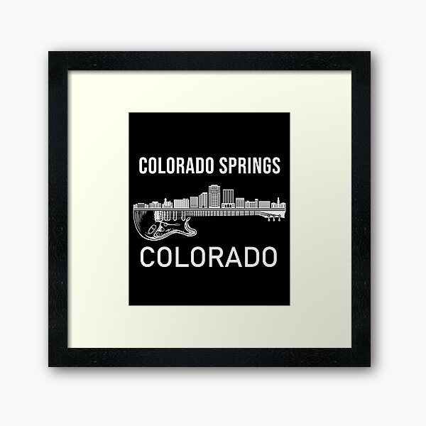 Item preview, Colorado Springs Skyline Music Colorado Souvenir Colorado Springs designed and sold by DSWShirts.
