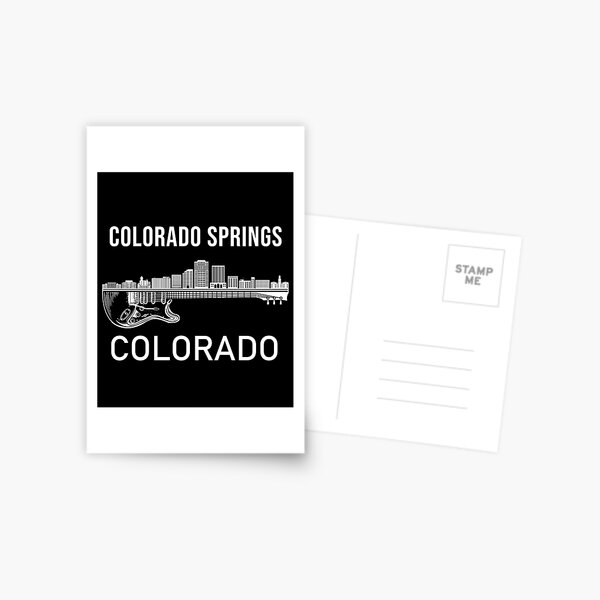 Item preview, Colorado Springs Skyline Music Colorado Souvenir Colorado Springs designed and sold by DSWShirts.
