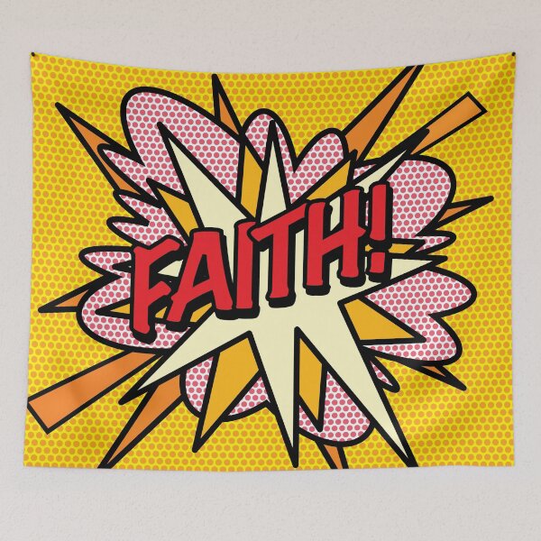 Item preview, FAITH Comic Book Pop Art Trendy Fun designed and sold by theimagezone.