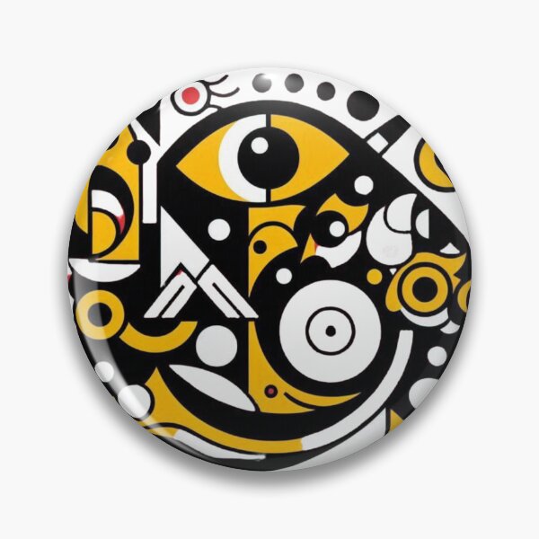 Item preview, Geometric Faces in Motion – Fernand Léger Inspired Abstract Art designed and sold by TwoDotsStudio.