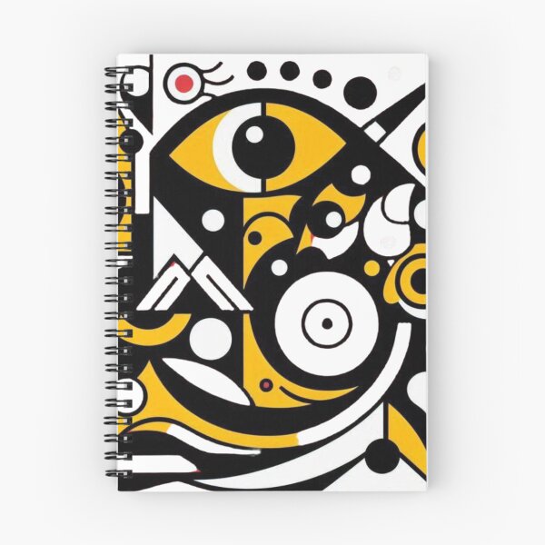 Item preview, Geometric Faces in Motion – Fernand Léger Inspired Abstract Art designed and sold by TwoDotsStudio.