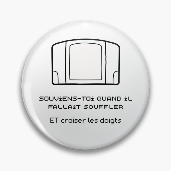 Item preview, Blow on the cartridge – And cross your fingers! (Black) designed and sold by NostalgikShow.