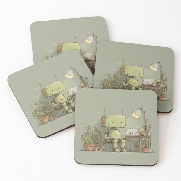 Item preview, Cozy Robot Workspace designed and sold by aimazing_life.