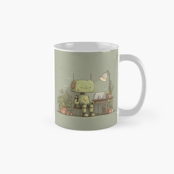 Item preview, Cozy Robot Workspace designed and sold by aimazing_life.