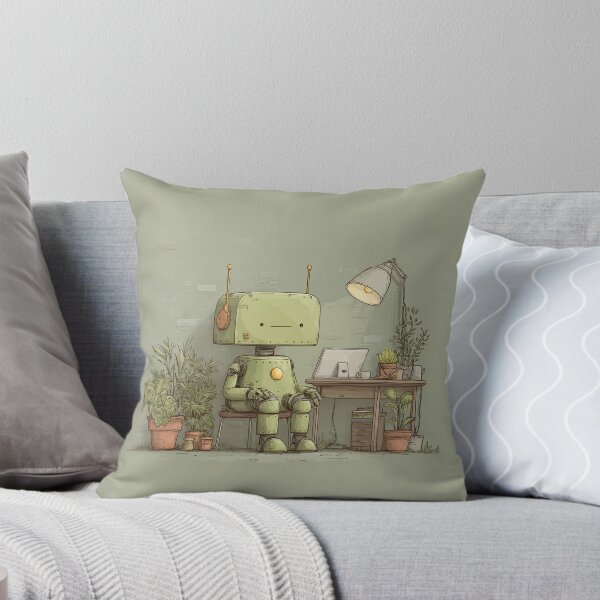 Item preview, Cozy Robot Workspace designed and sold by aimazing_life.