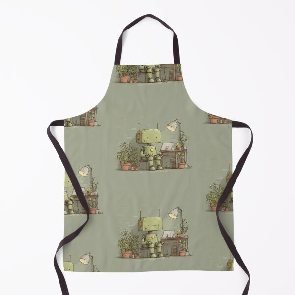 Item preview, Cozy Robot Workspace designed and sold by aimazing_life.