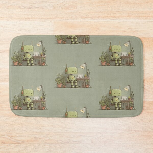 Item preview, Cozy Robot Workspace designed and sold by aimazing_life.