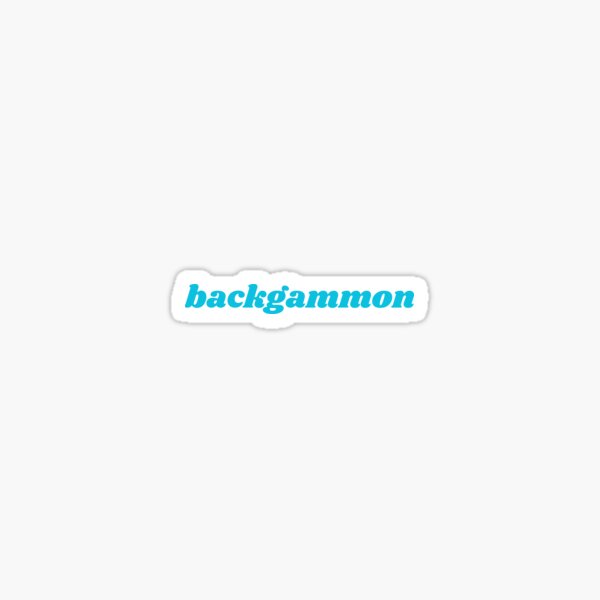 Item preview, backgammon designed and sold by RedParker.