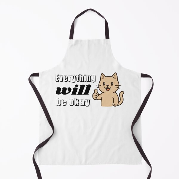 Item preview, Everything will be okay white designed and sold by AZTRELIS.