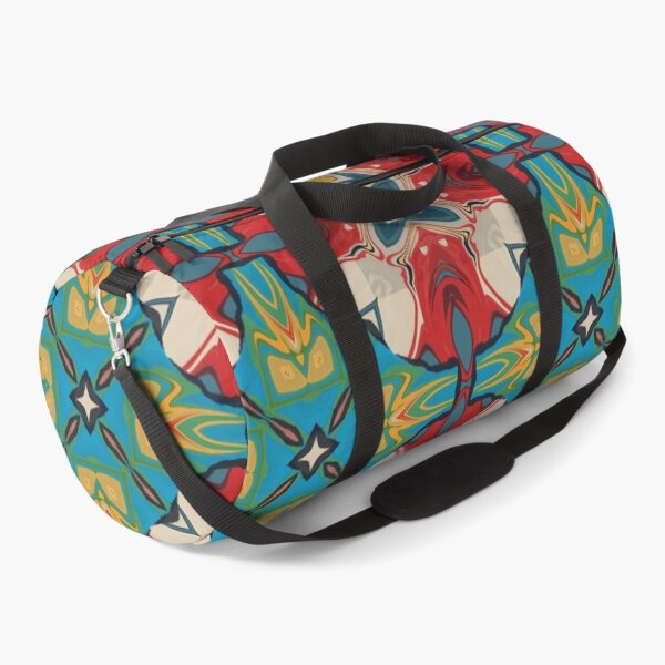 Item preview, Dynamic Kaleidoscope in Bold Red, Blue, and Yellow designed and sold by Zilpa’s Prints.