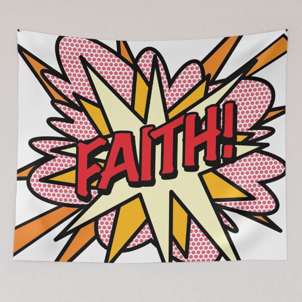 Item preview, FAITH Comic Book Pop Art Trendy Fun designed and sold by theimagezone.