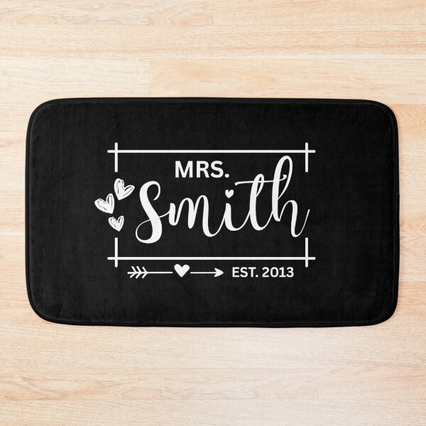 Item preview, Mrs. Smith Estimated 2013 - 12th Wedding Anniversary Gift for Her Wifey Women designed and sold by Mozaic Clothes.