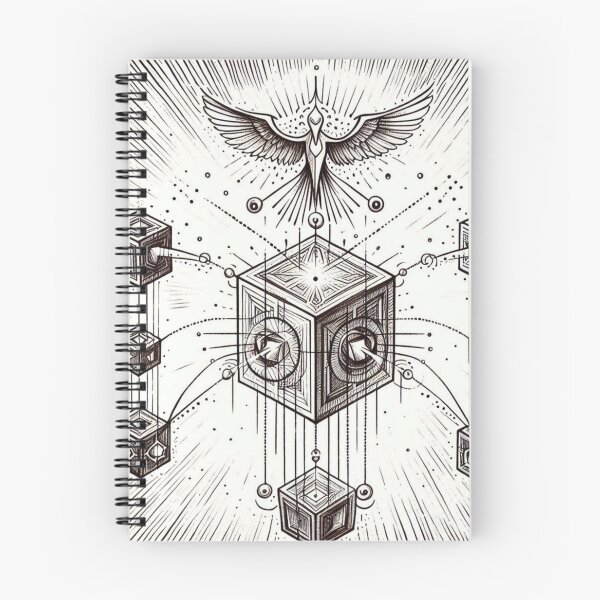 Item preview, CubeClerics – Geometric Healers of Light Aestetic, Trendy,Reloaded, Viral Drop 2025 designed and sold by Imaginarium of Chaos falcon88 .