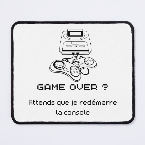 Item preview, Game Over? Restart like it's 1997 (Black) designed and sold by NostalgikShow.