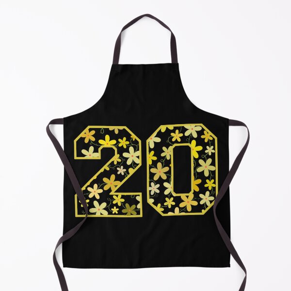 Item preview, Varsity Number Floral 20 designed and sold by rogue-design.