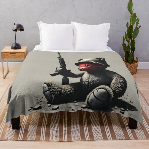 Item preview, Toy Soldier’s End Street Art: Banksy-Style War Propaganda Critique designed and sold by WAUZ.