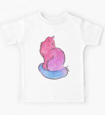 Purple Kitty Kids Tee
