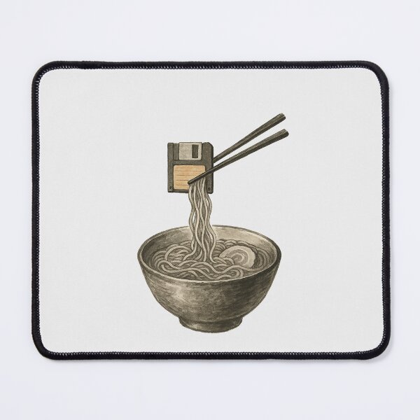 Item preview, Noodles Served from Floppy Disk Retro Tech Meal designed and sold by Analog-attire.