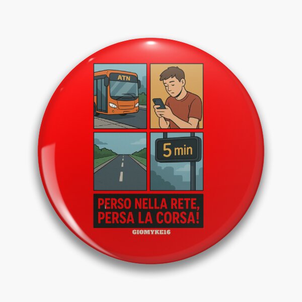 Item preview, "Perso nella rete, persa la corsa!" designed and sold by Giomyke16.