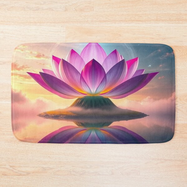 Item preview, Lotus of the Universe – A Dreamlike Bloom designed and sold by FotoworldEdel.
