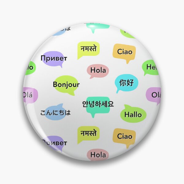 Item preview, Greetings in 11 languages ​​for language lover, traveler n shop owner designed and sold by LiberaCaballo.