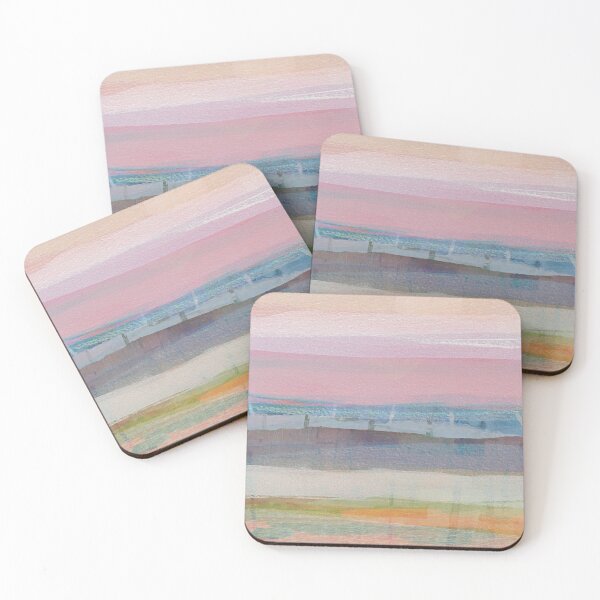 Item preview, Coastal Colours 4 - Pink/Blue/Purple designed and sold by Tracey Creighton Arty Gifts .
